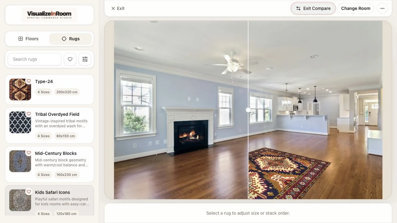 Compare without leaving the room